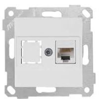 RİTA MEK TUŞ DATA PRİZİ 1*RJ45 (CAT6) BEYAZ 1